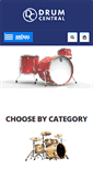Mobile Screenshot of drumcentral.co.uk